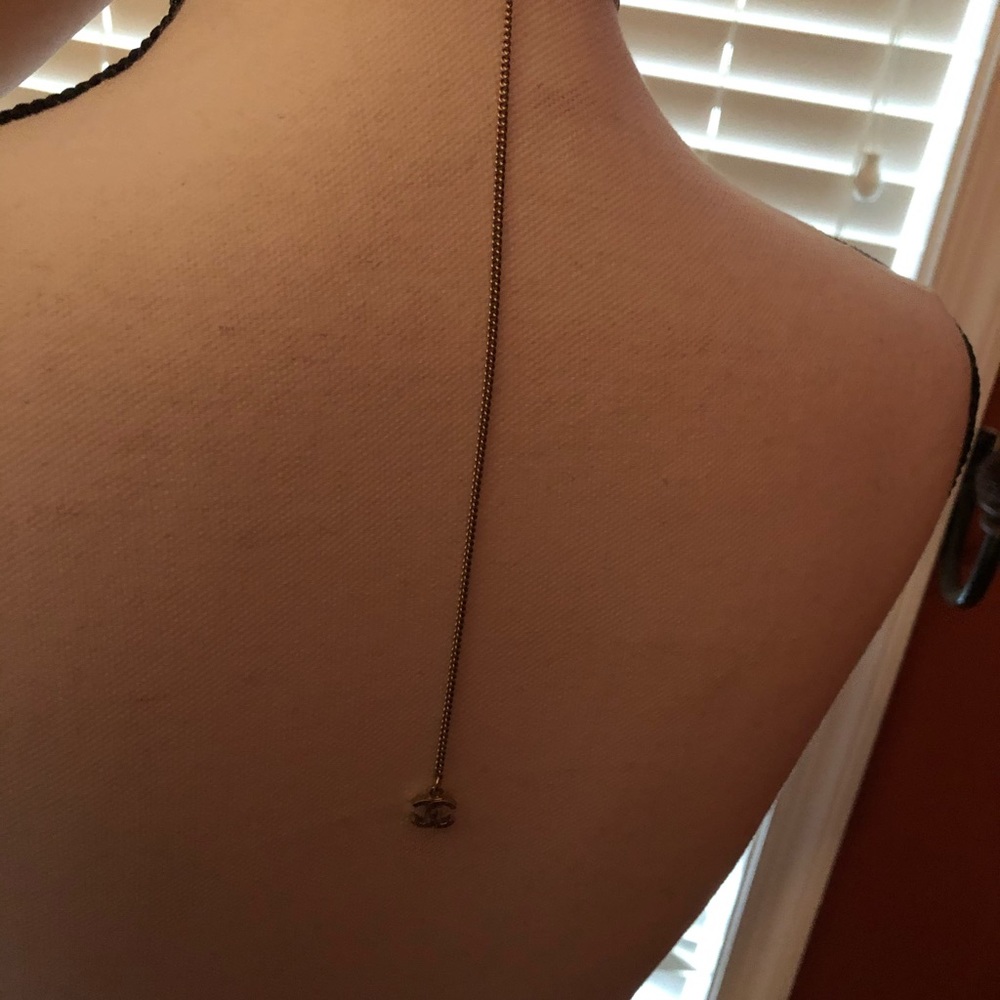 Chanel CC chain drop necklace - Picture 5 of 7